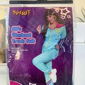 80’s work out track suit